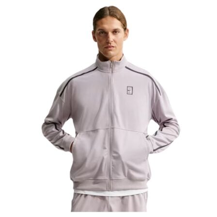 Nike Court Heritage Jacket Silver Lilac/Gridiron