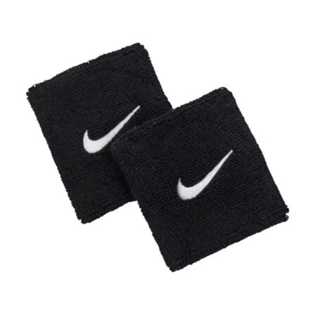 Nike Swoosh Classic Wristbands 2-Pack Black/White