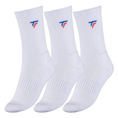 Tecnifibre High Cut Socks 3-Pack White