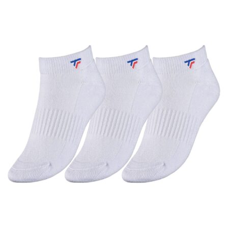 Tecnifibre Low Cut Socks 3-Pack White