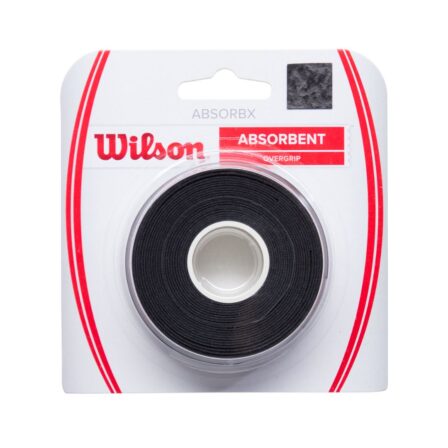 Wilson AbsorbX Overgrip 3-Pack Black